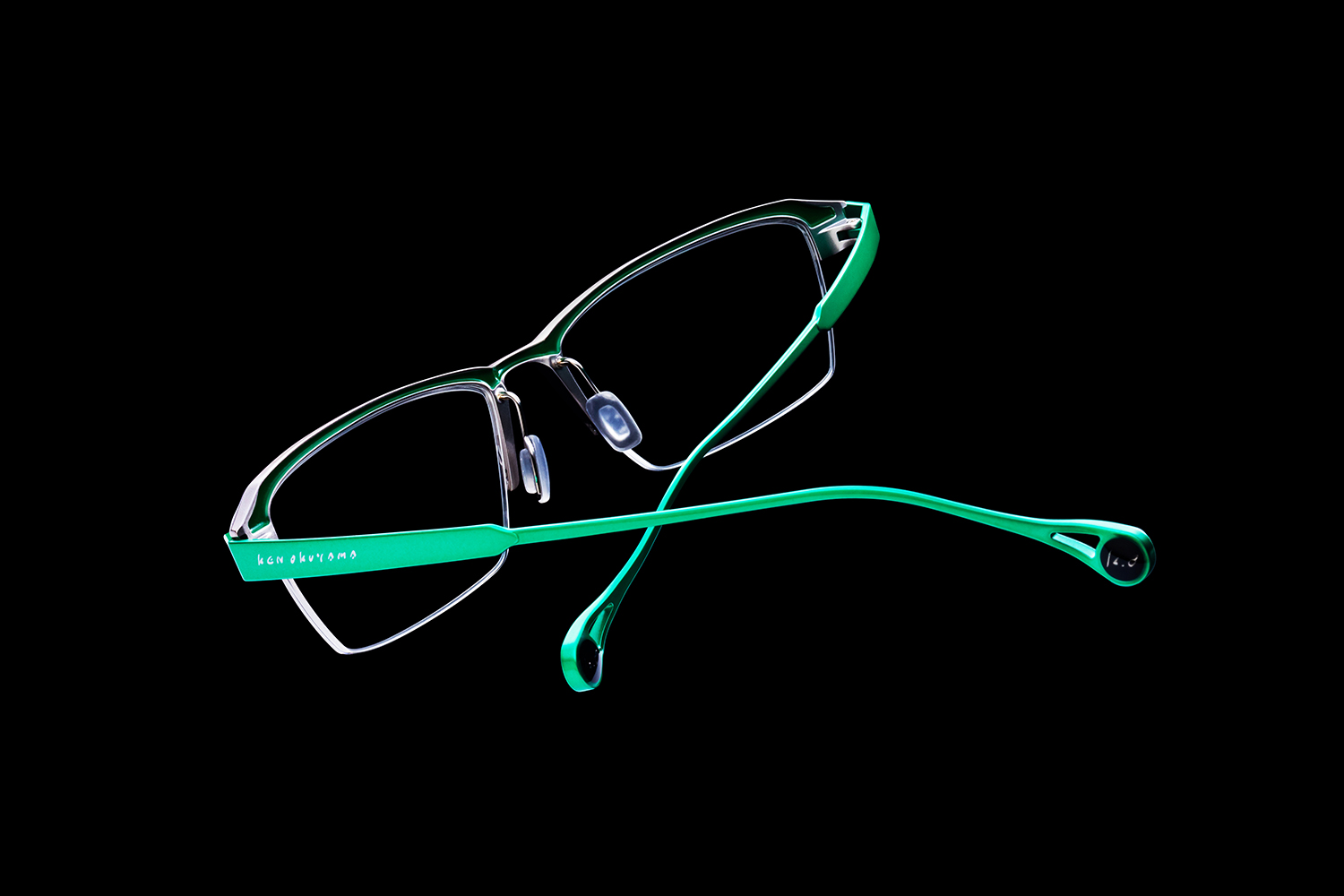 Ken Okuyama KO-310 minimal eyeglass frame from the Noble series